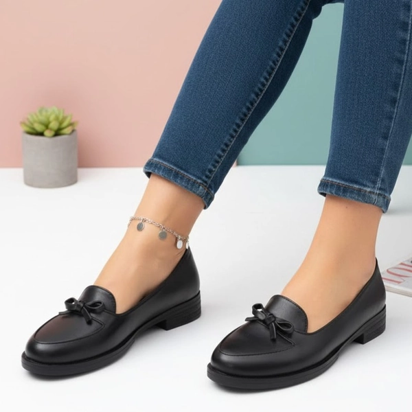 کالج چرمی زنانه پاپیونی سانی درسا